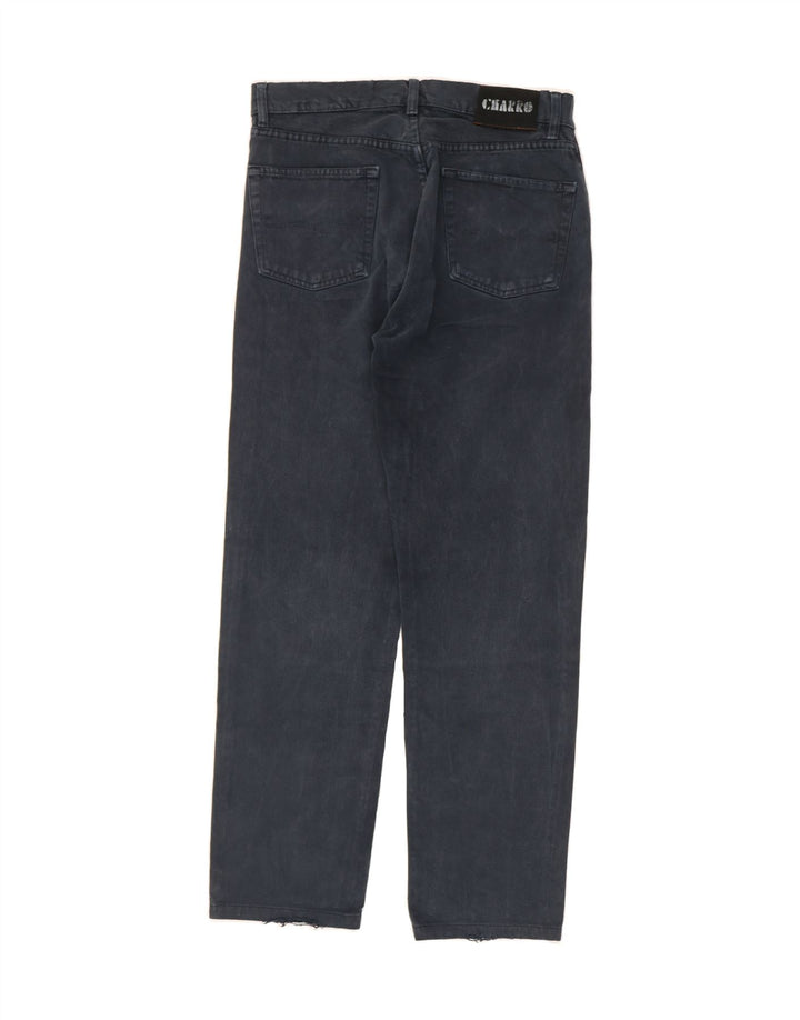 CHARRO Mens Straight Jeans W34 L30 Navy Blue Cotton Vintage Charro and Second-Hand Charro from Messina Hembry 