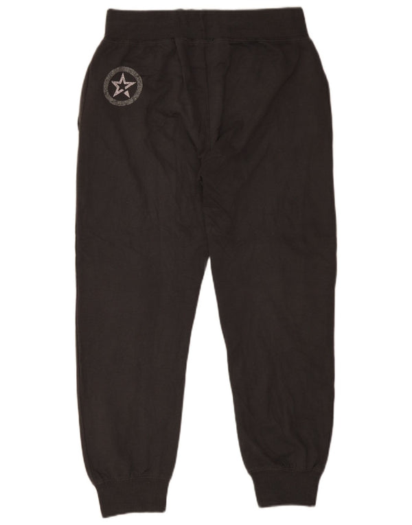 Pantaloni da tuta con grafica da uomo Avirex, pantaloni da jogging, grandi, in cotone grigio
