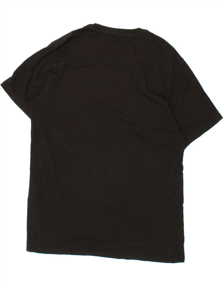 LEVI'S Mens Graphic T-Shirt Top Medium Black Cotton Vintage Levi's and Second-Hand Levi's from Messina Hembry 