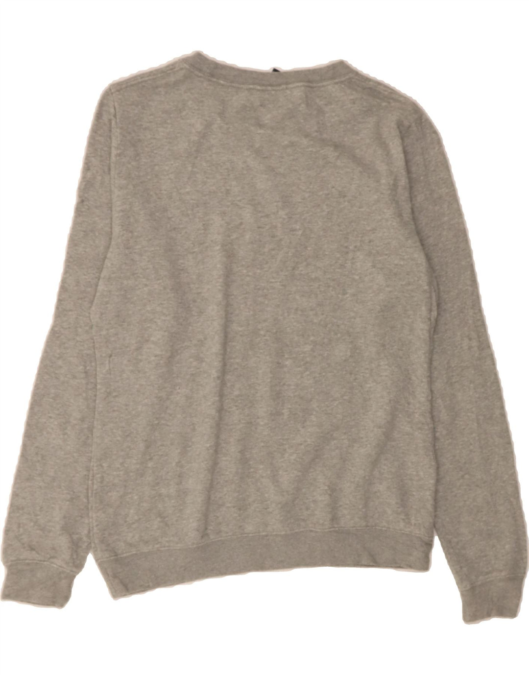 NIKE Womens Graphic Sweatshirt Jumper UK 14 Medium Grey Cotton Vintage Nike and Second-Hand Nike from Messina Hembry 