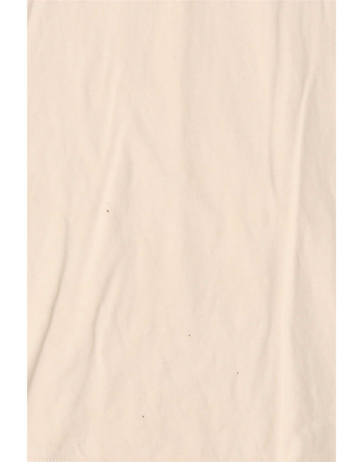 Puma Herren T-Shirt Top Small Weiß Baumwolle