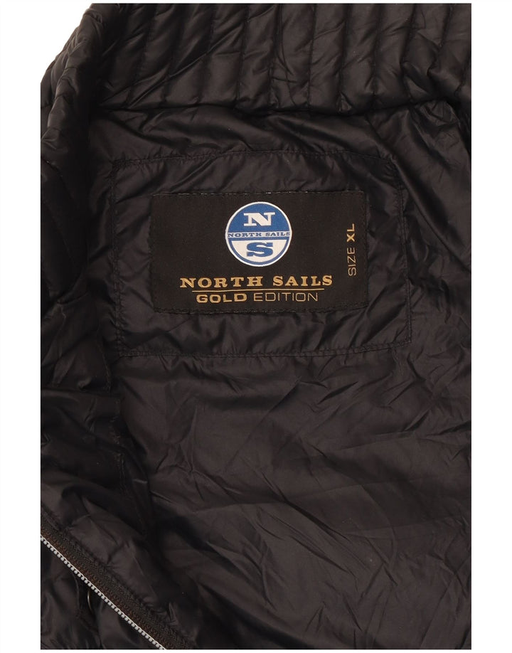 North Sails Veste matelassée pour homme UK 42 XL Noir