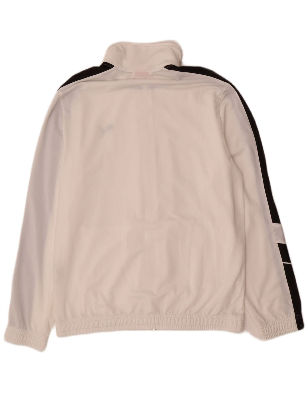 Puma Mens Tracksuit Top Jacket Small White Polyester