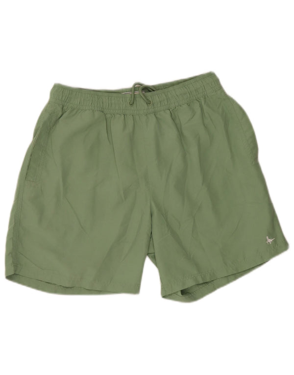Jack Wills Mens Sport Shorts Medium Green Polyester