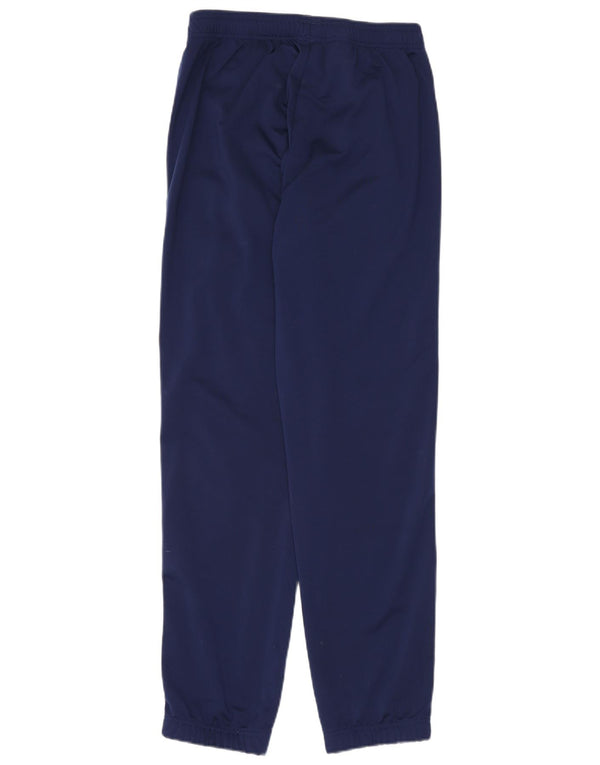 Pantaloni da tuta da uomo Adidas Joggers piccoli in poliestere blu navy
