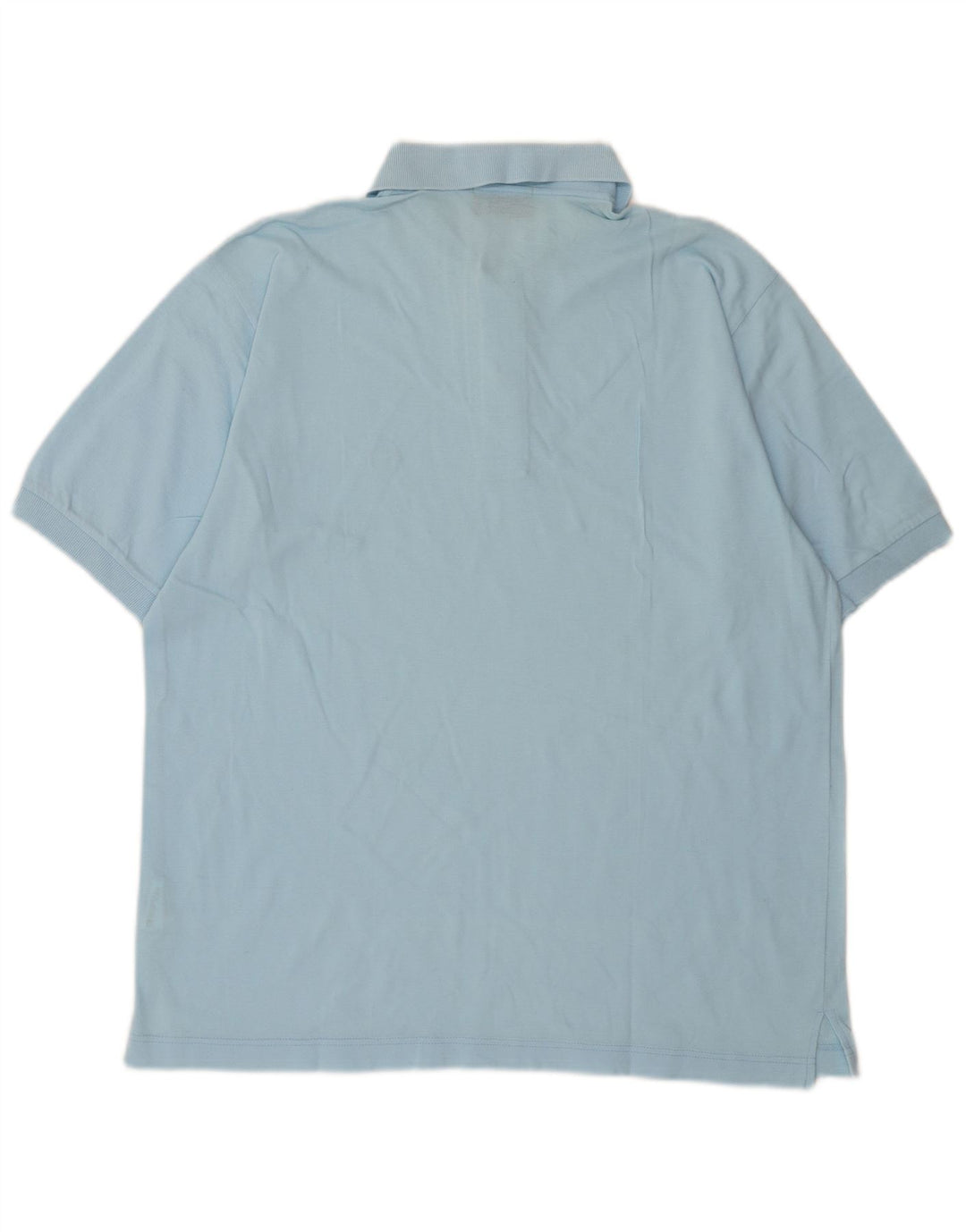 Sergio Tacchini Mens Polo Shirt IT 50 Medium Blue Cotton