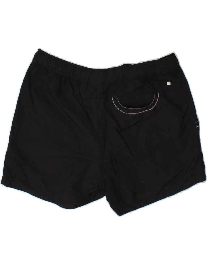 PUMA Womens Sport Shorts UK 14 Large Black Vintage Puma and Second-Hand Puma from Messina Hembry 