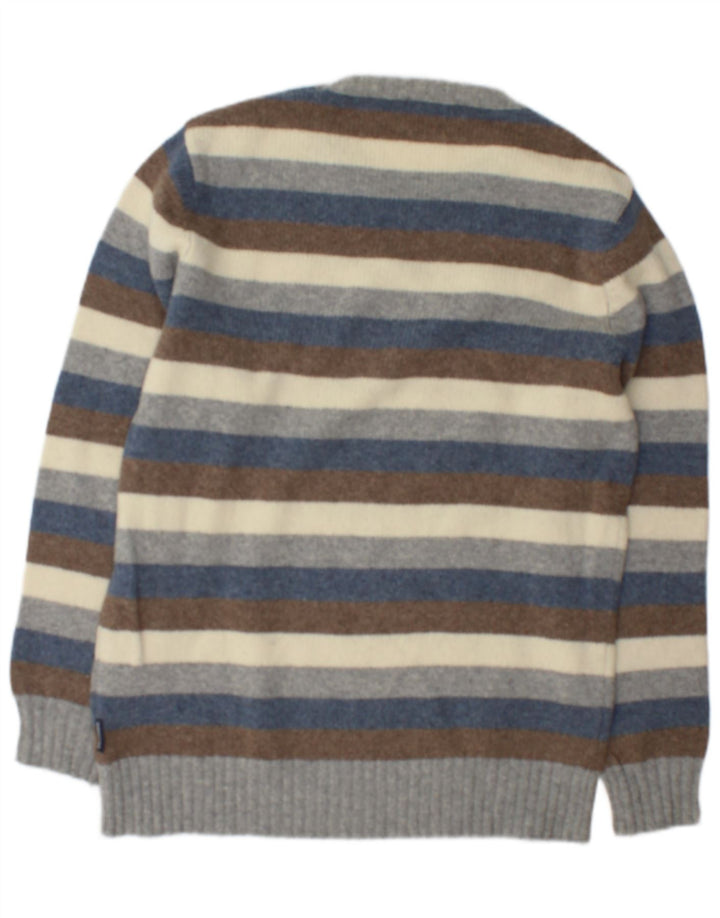 North Sails Mens Boat Neck Jumper Sweater 2XL Multicoloured Striped