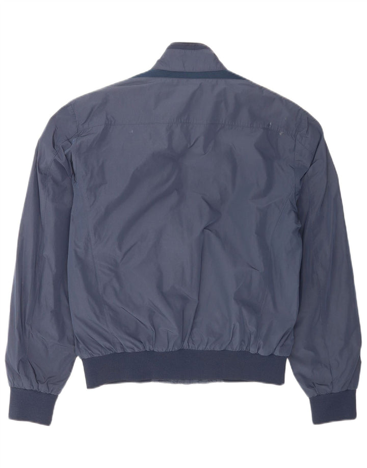 Geox Herren Respira Bomberjacke UK 40 Large Marineblau Polyester