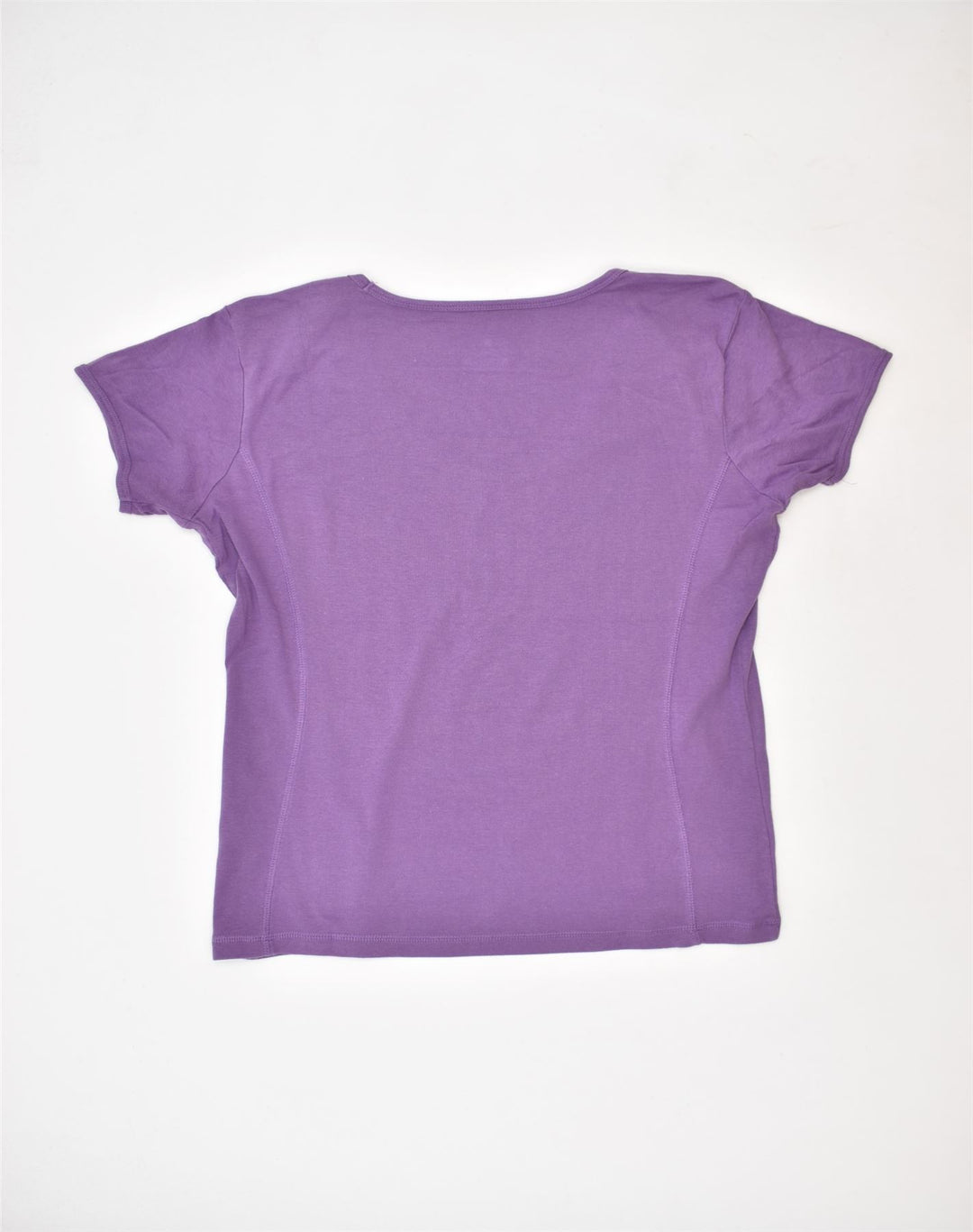 CHAMPION Womens T-Shirt Top UK 18 XL Purple Cotton | Vintage | Thrift | Second-Hand | Used Clothing | Messina Hembry 