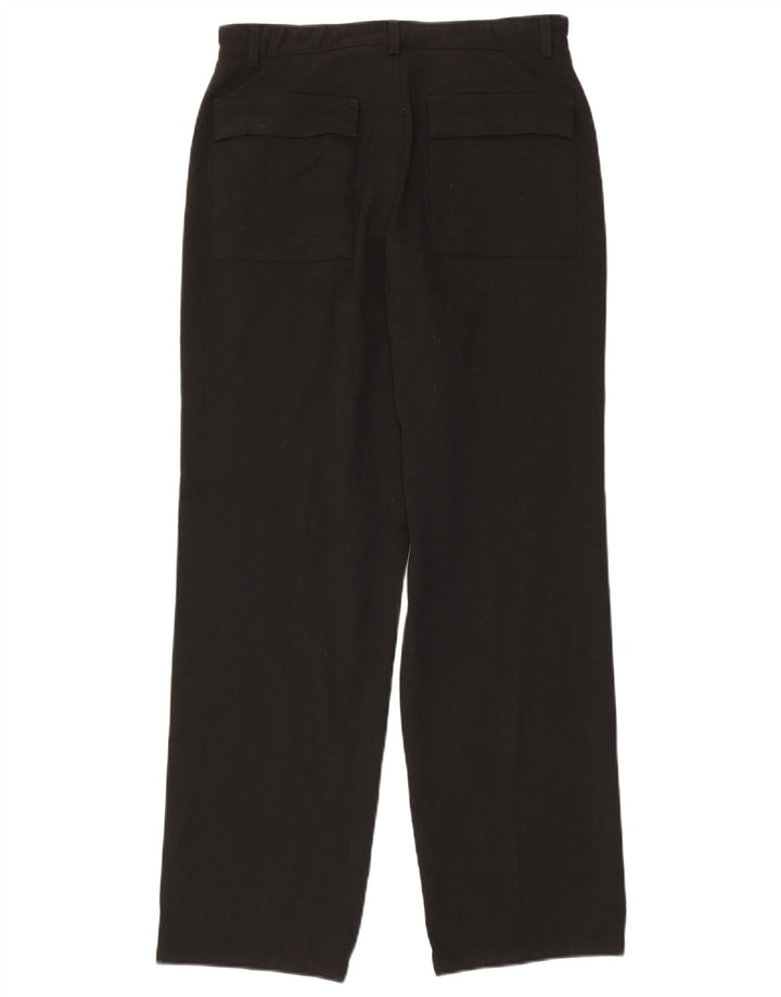Marks & Spencer Straight Casual Bukser til mænd W30 L31 Sort polyester