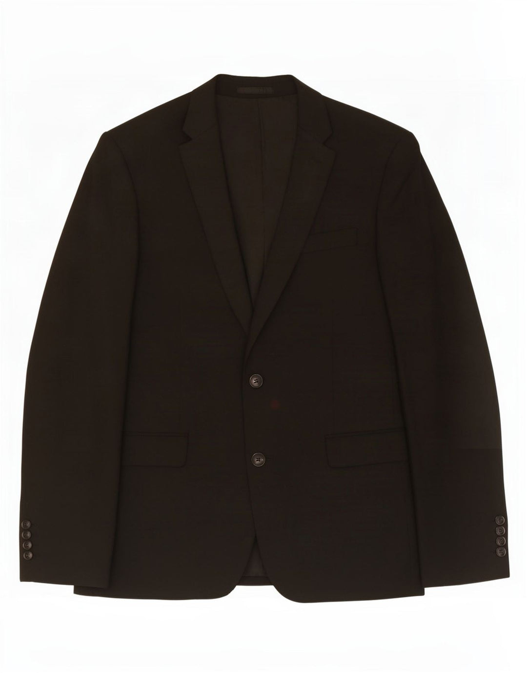 John Lewis Ανδρικό μπουφάν blazer UK 40 μεγάλου μαύρου πολυεστέρα