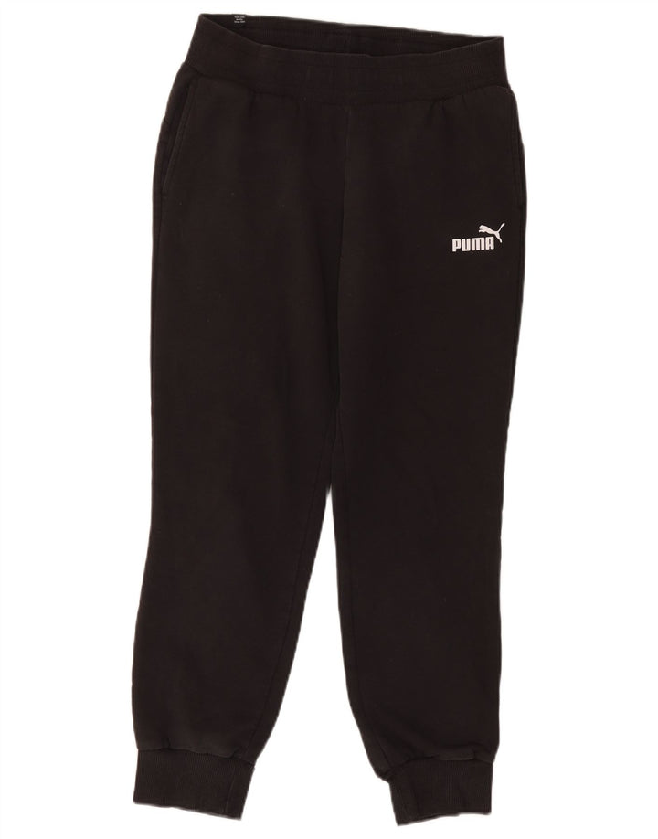 Puma Mens Tracksuit Trousers Joggers Small  Black
