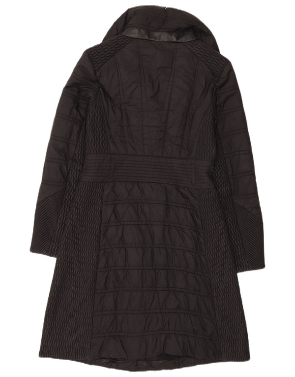 Karen Millen Mens Padded Coat UK 10 Small  Black Polyamide