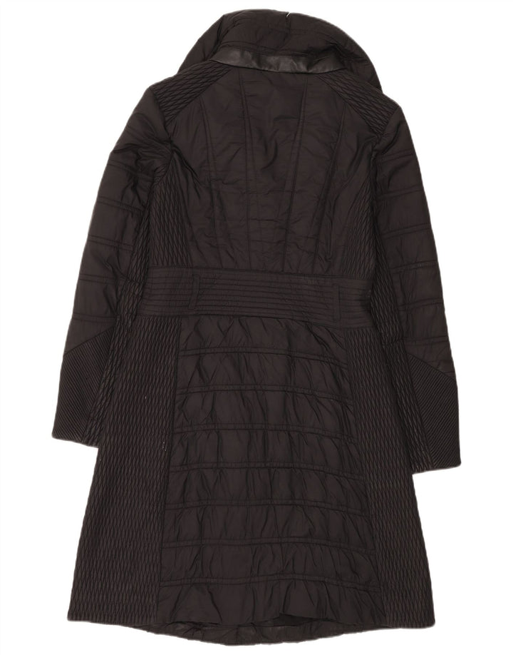 Karen Millen Mens Padded Coat UK 10 Small  Black Polyamide