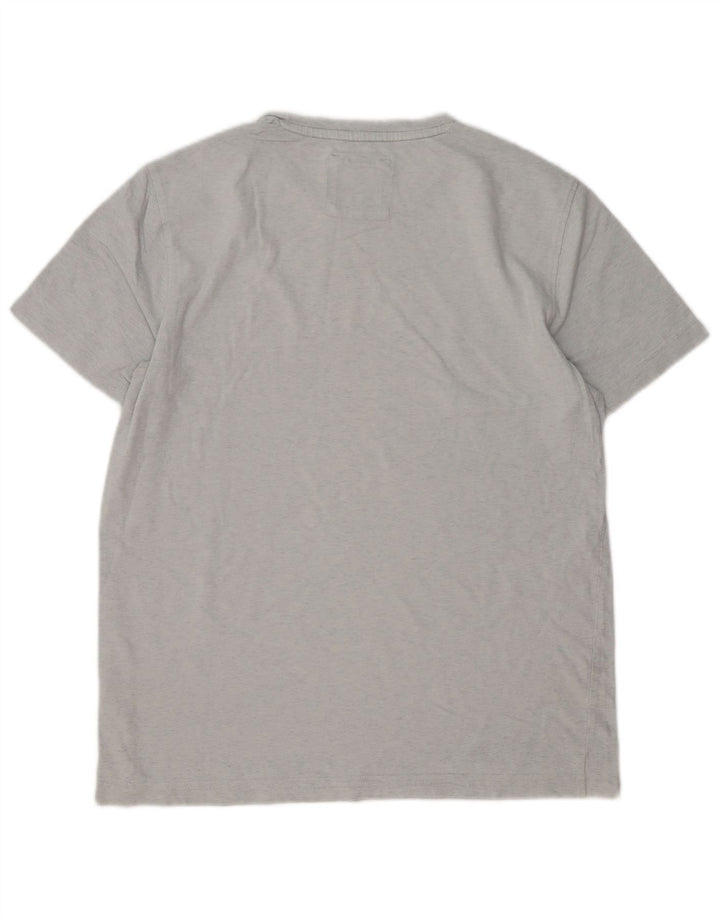 Crew Clothing Mens T-Shirt Top Medium Grey Cotton
