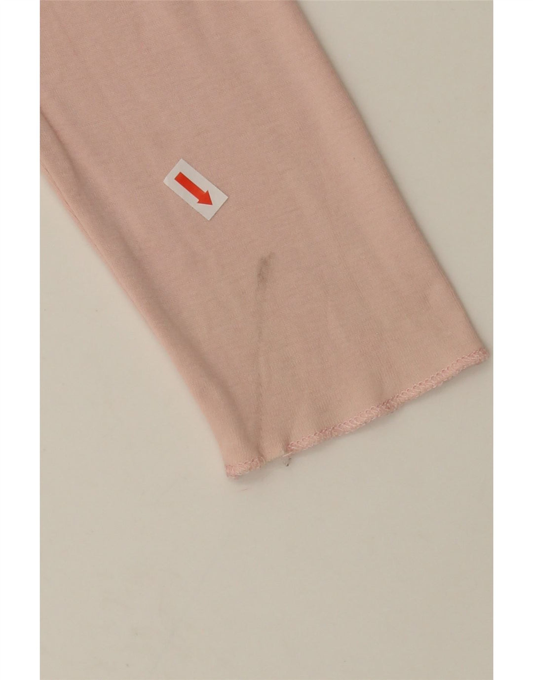 ASICS Womens Graphic Top Long Sleeve UK 12 Medium Pink Vintage Asics and Second-Hand Asics from Messina Hembry 