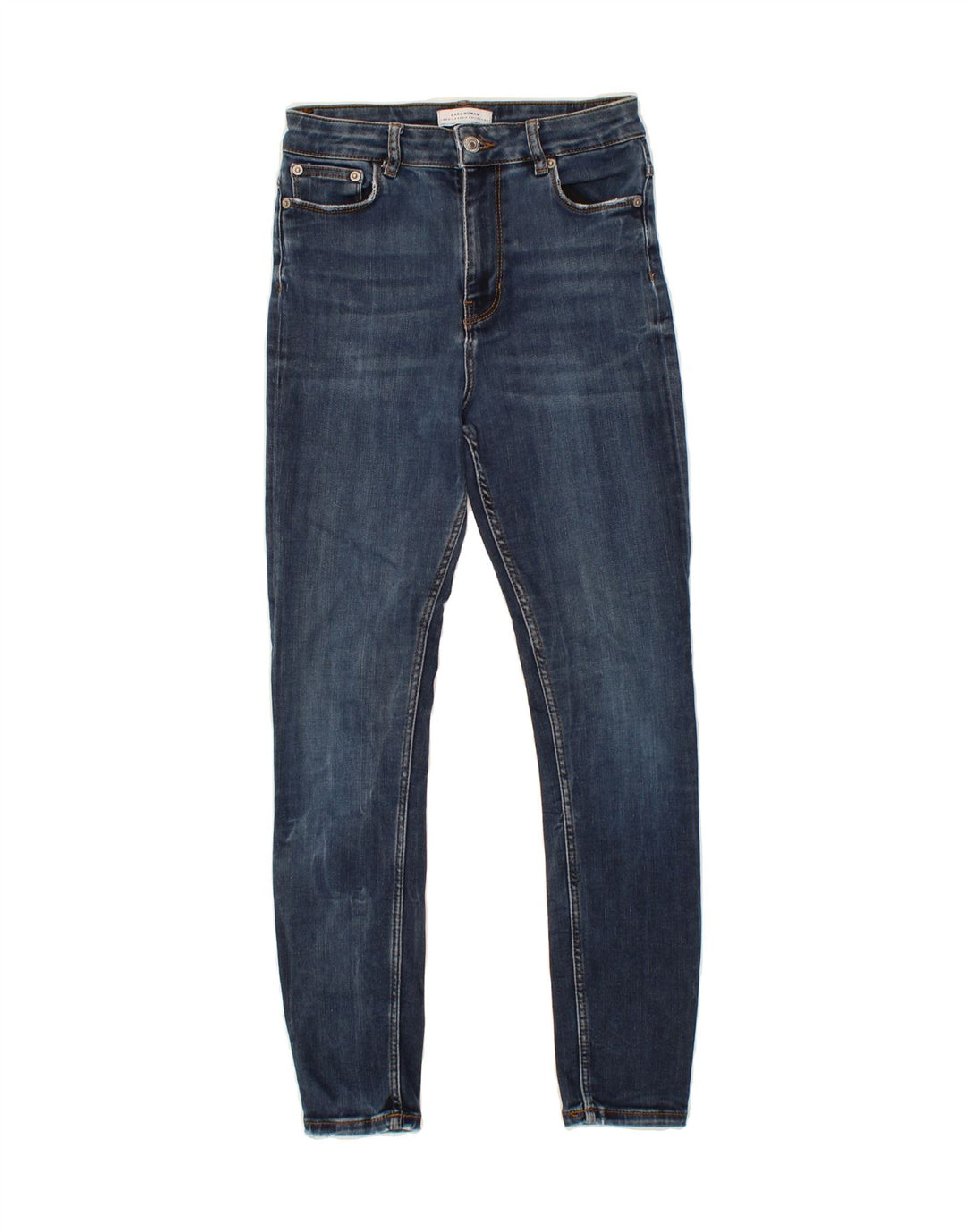 ZARA Womens Skinny Jeans W28 L27 Blue Vintage Zara and Second-Hand Zara from Messina Hembry 