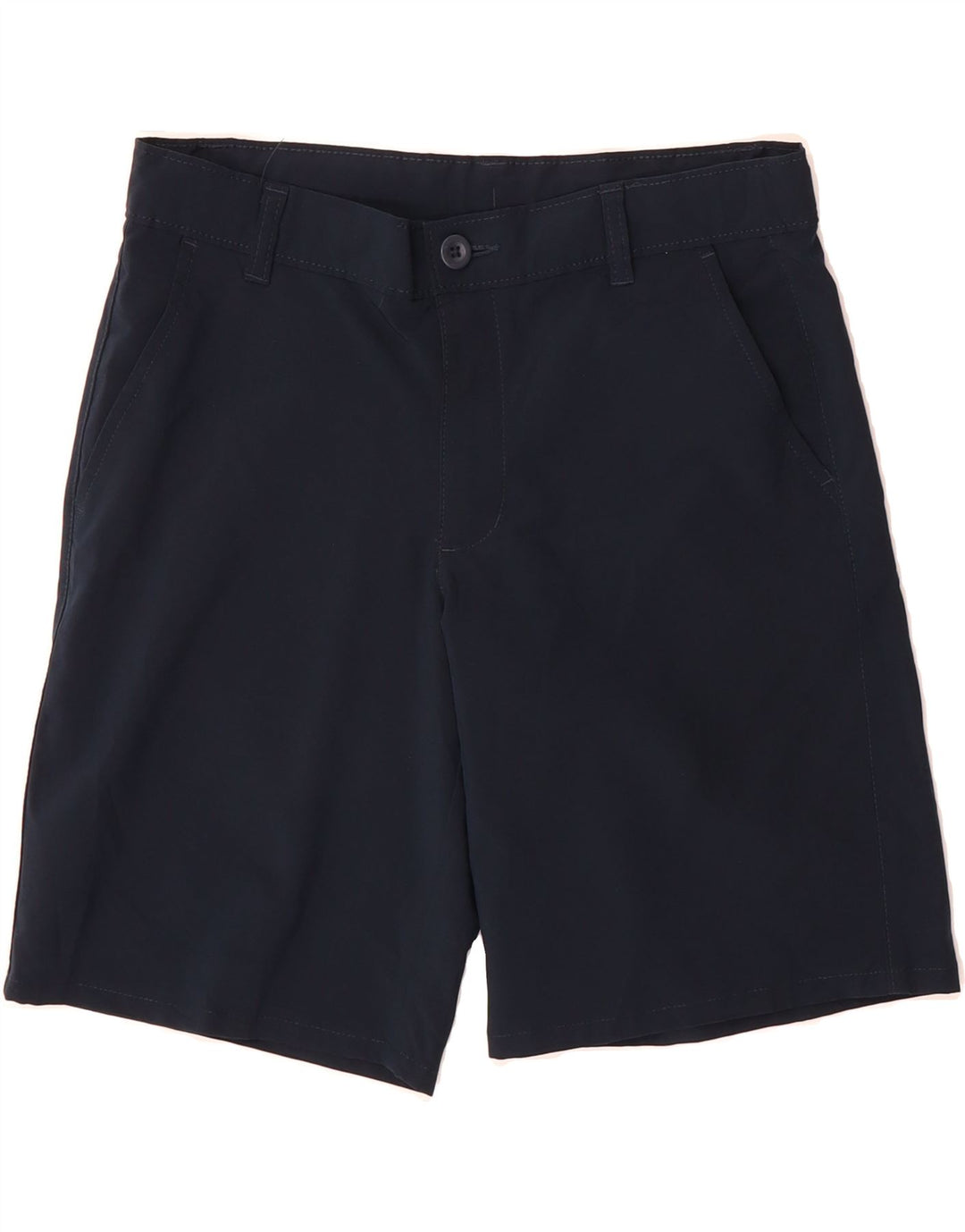 IZOD Boys Chino Shorts 11-12 Years W30 Navy Blue Polyester Vintage Izod and Second-Hand Izod from Messina Hembry 