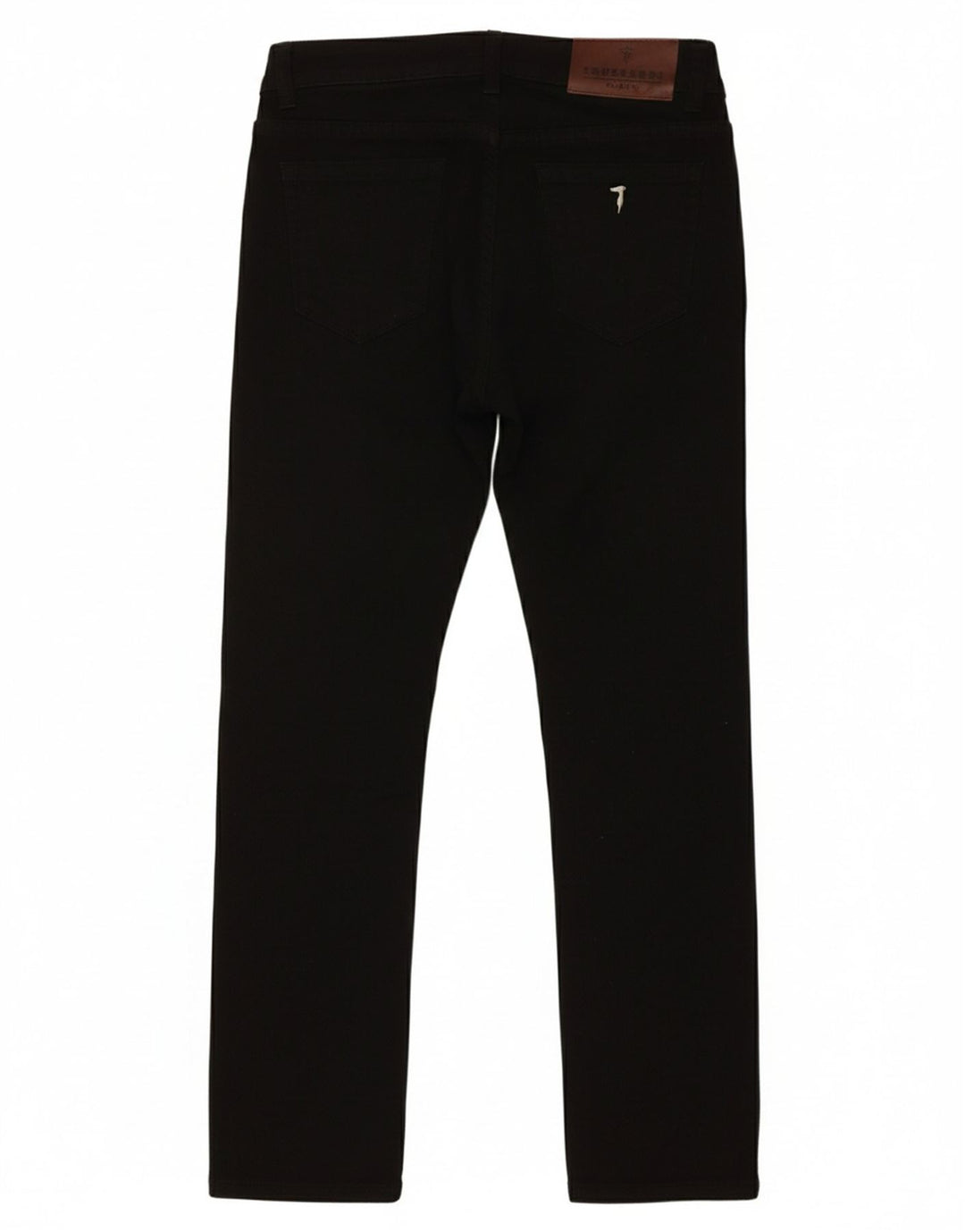 TRUSSARDI Womens Cropped Jeans Medium W30 L26 Black Cotton