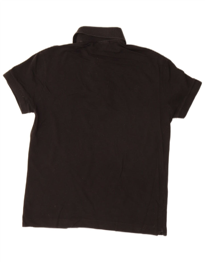Lacoste Mens Polo Shirt Size 3 Small Black Cotton