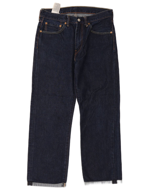 Męskie jeansy Levi's 751 o luźnym kroju W32 L27 Granatowa bawełna