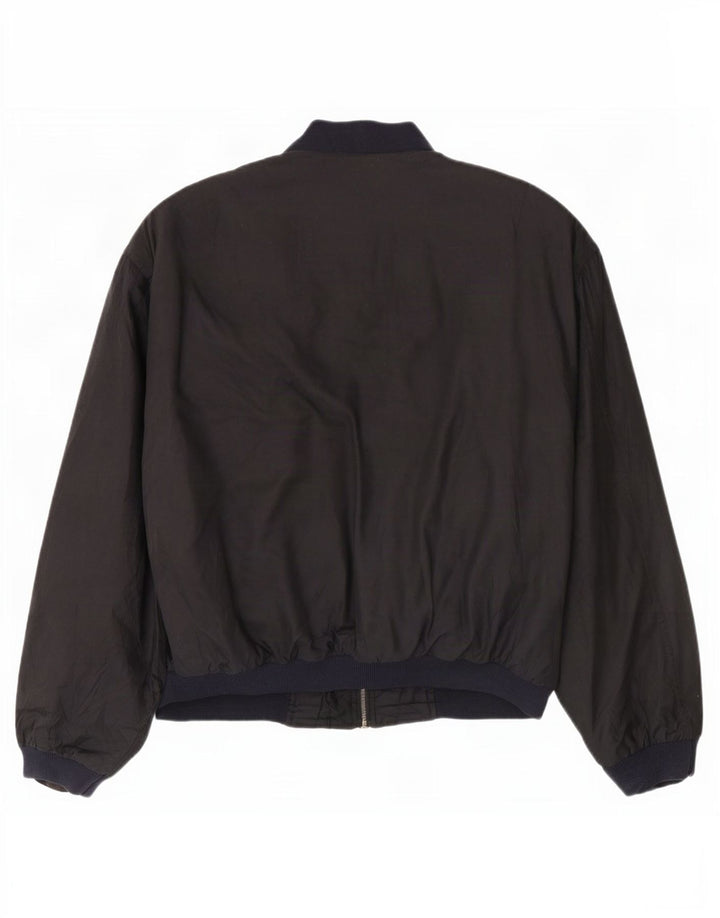 Marks & Spencer muška bomber jakna St. Michael UK 42 XL crni poliester