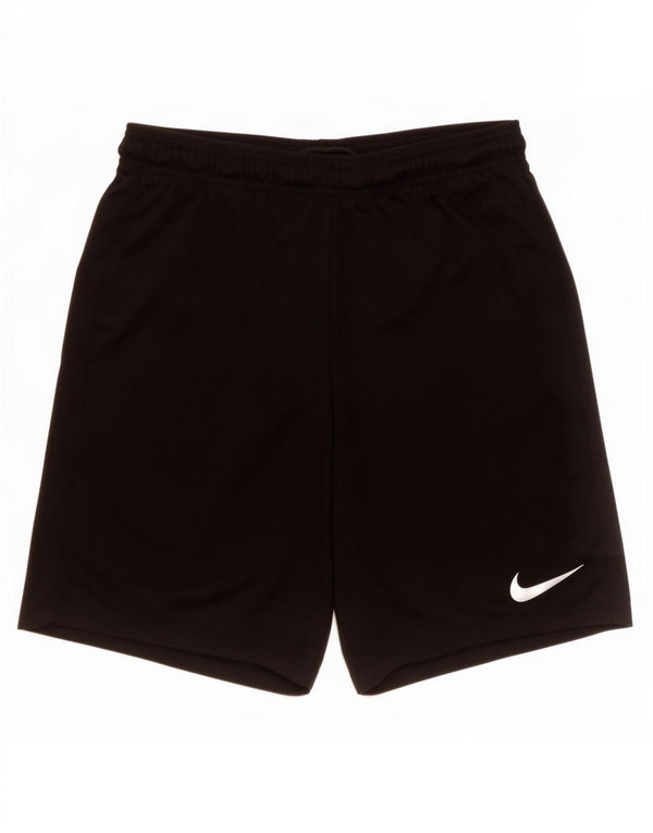 Nike Mens Dri Fit sport rövidnadrág közepes fekete poliészter