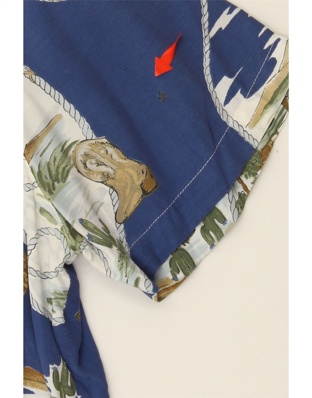 Abito chemisier da donna con motivo astratto LES COPAINS IT 44 Blu medio