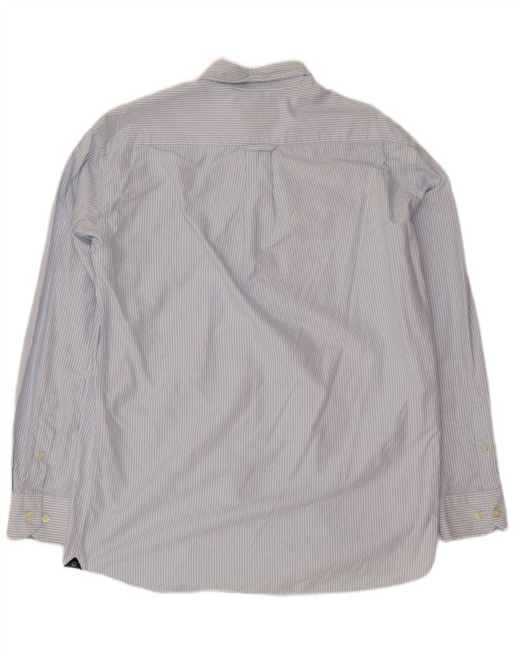Gant Camicia Uomo Cotone Righe Grandi Blu