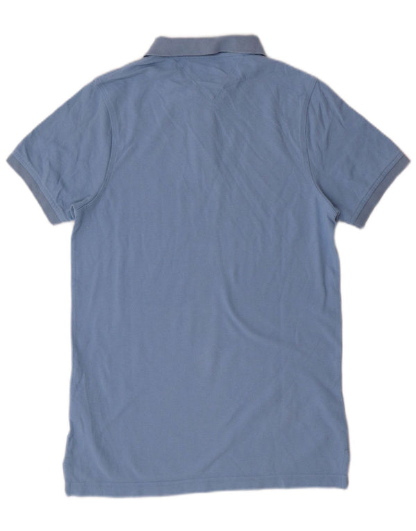 Tommy Hilfiger Mens Polo Shirt Small Blue Cotton