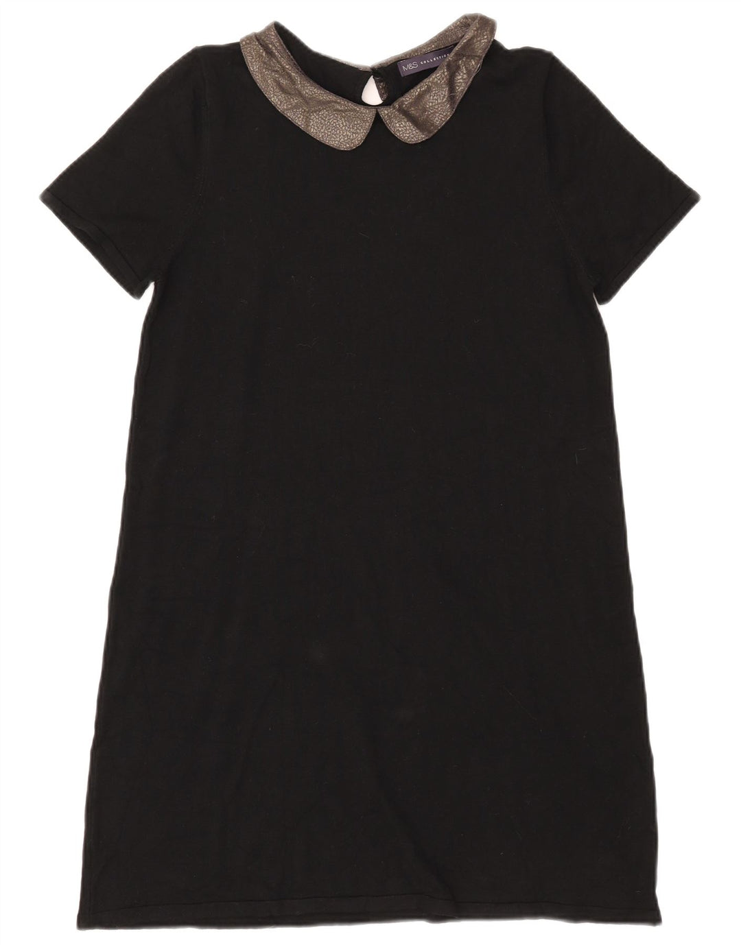 MARKS & SPENCER Womens Basic Dress UK 14 Medium Black
