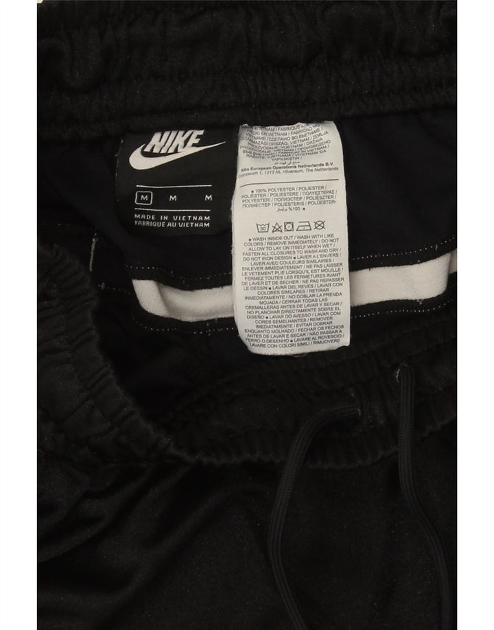 Pantaloncini sportivi Nike da uomo con grafica grafica, colore nero medio, poliestere color block