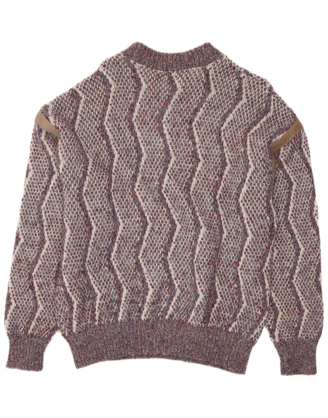 Sportful Mens Button Neck Jumper Sweater IT 50 Medium Multicoloured Retro