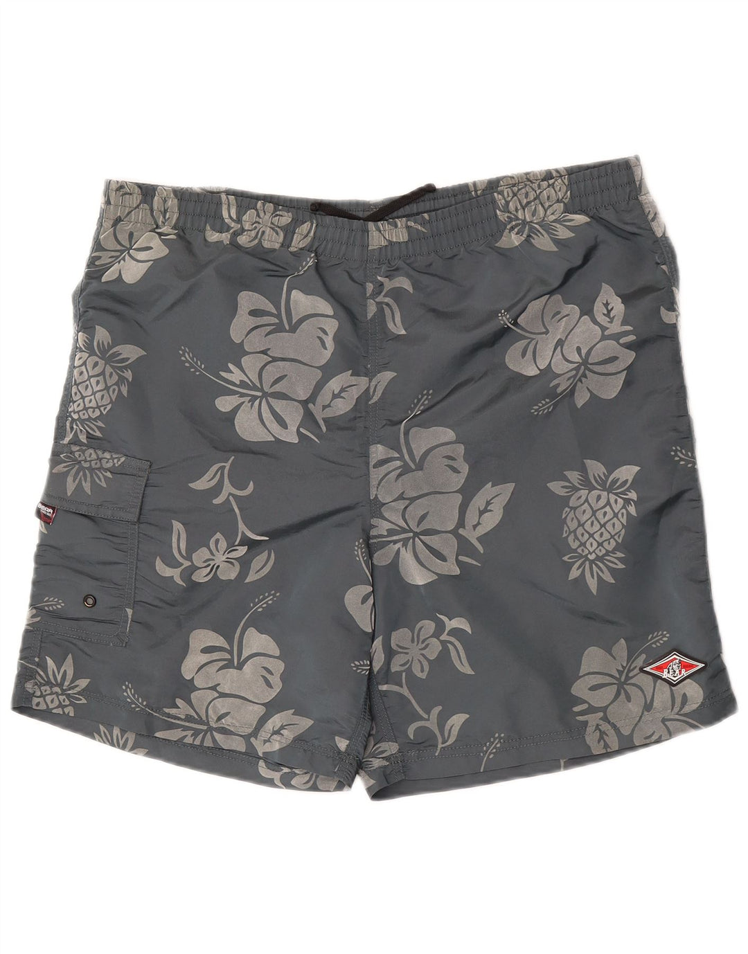 Bear Herre sportsshorts XL Grå blomster polyamid