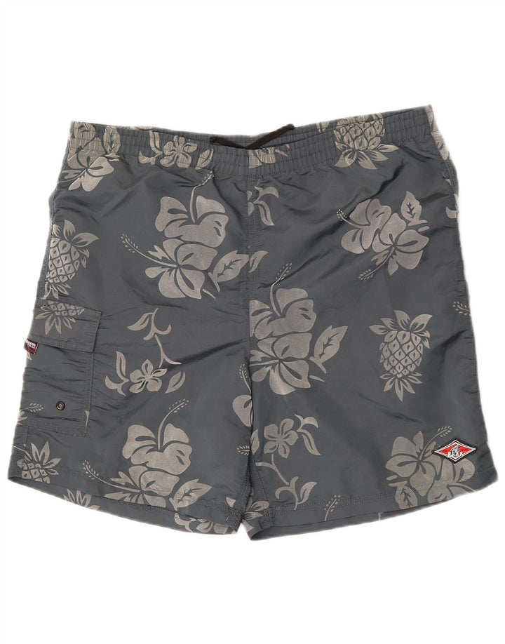 Bear Herre sportsshorts XL Grå blomster polyamid