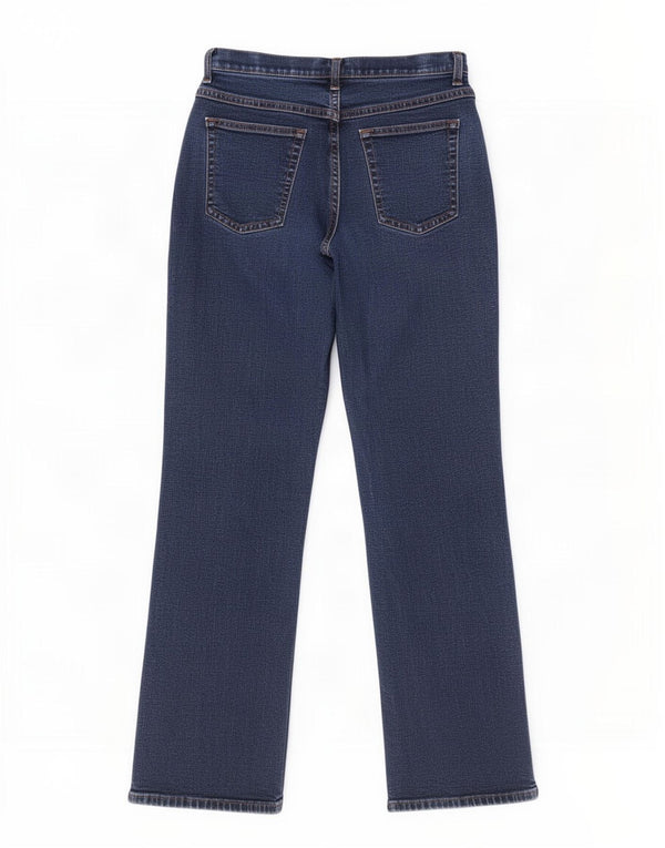 Женские джинсы Bootcut Marks & Spencer UK 12, средние W28 L28, темно-синие, хлопок