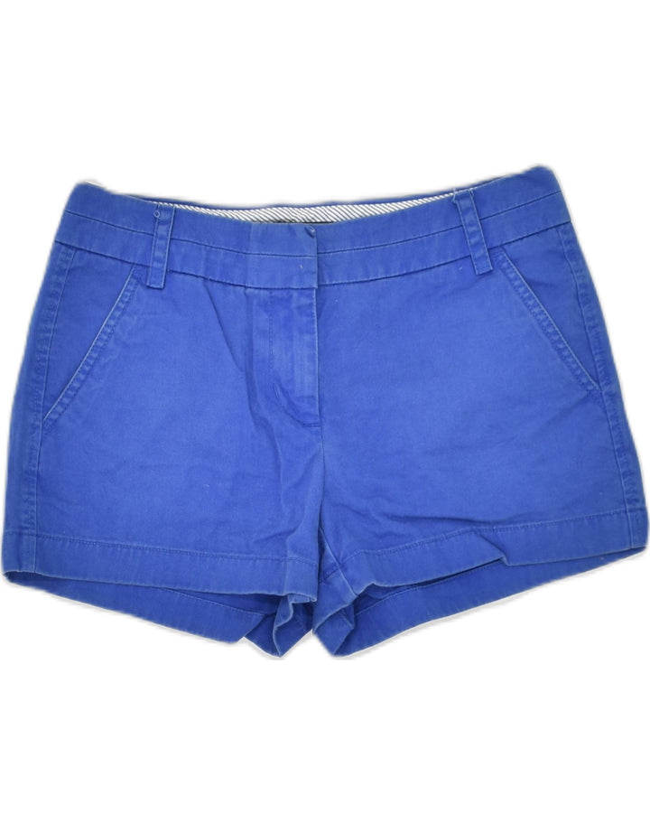J. CREW Womens Chino Shorts US 2 XS W30  Blue Cotton | Vintage J. Crew | Thrift | Second-Hand J. Crew | Used Clothing | Messina Hembry 