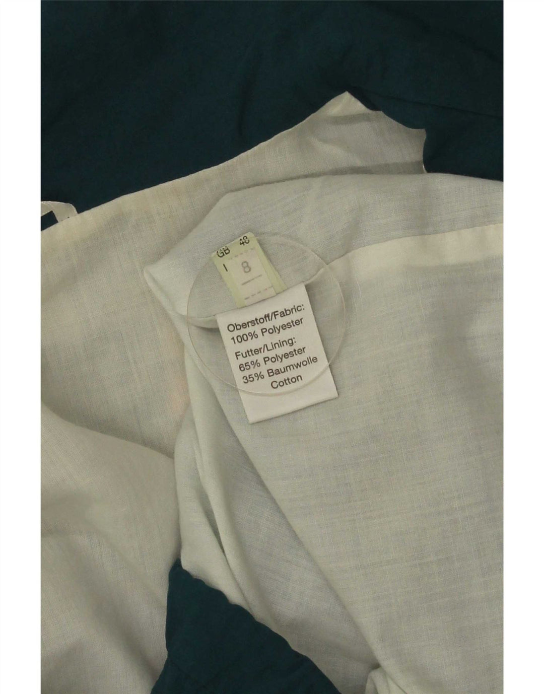 Vintage træningsdragt til mænd Topjakke IT 48 2XL Grøn Geometrisk Polyester