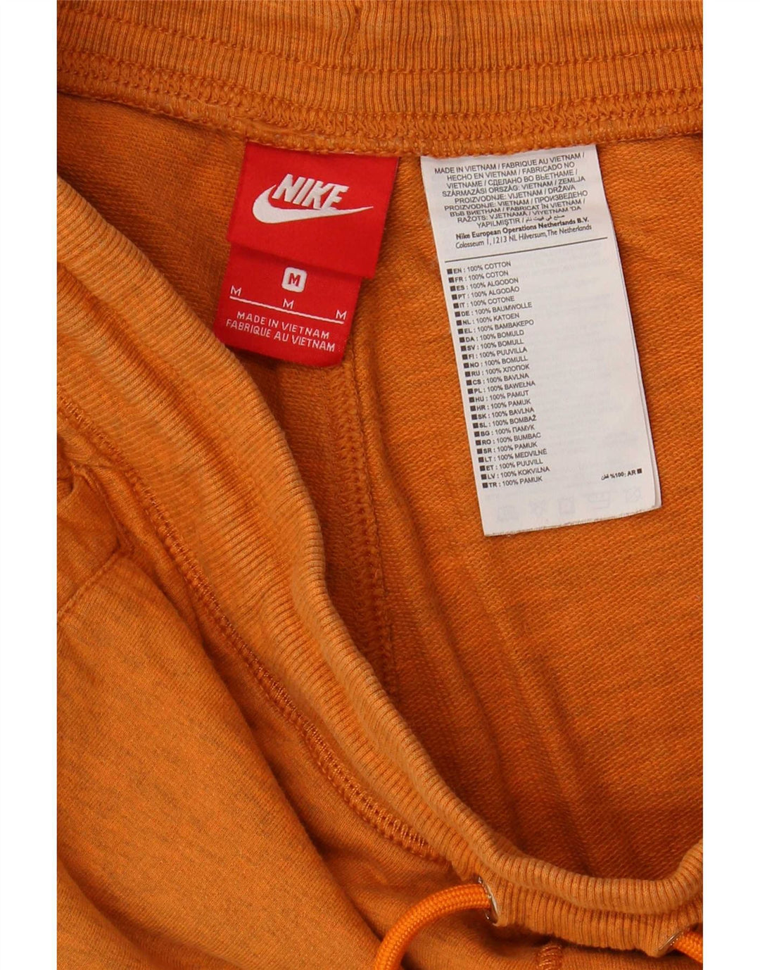 Nike Mens Graphic Sport Shorts Medium Brown Cotton
