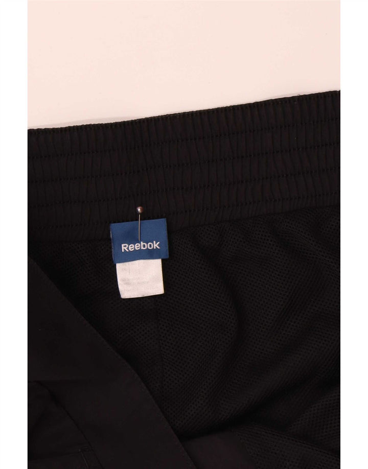 Damskie spodnie dresowe Reebok UK 20 2XL Czarny poliester