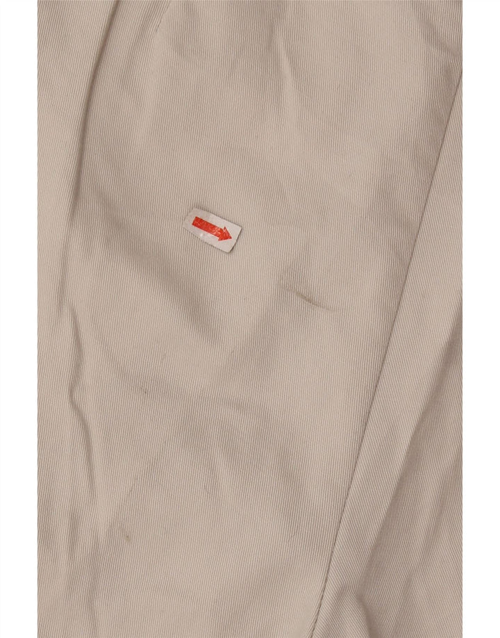 LEE Womens Pegged Chino Shorts US 6 Medium W26  Grey Cotton