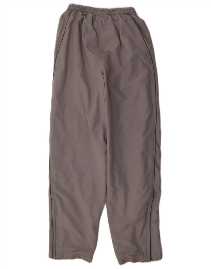 Umbro Mens Graphic Tracksuit Trousers Small Grey Polyester