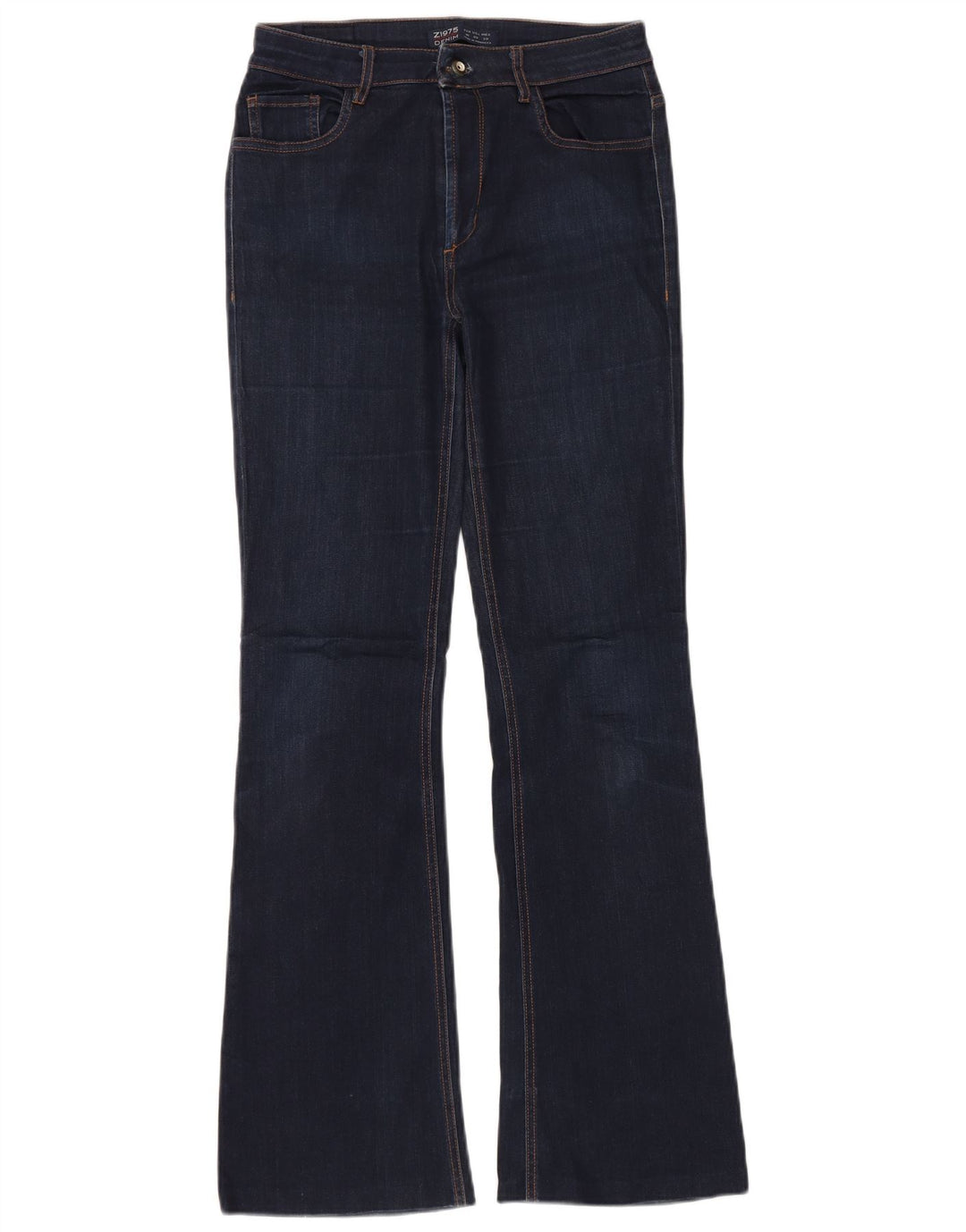 Zara Womens Flared Jeans EU 40 Medium W30 L32 Navy Blue