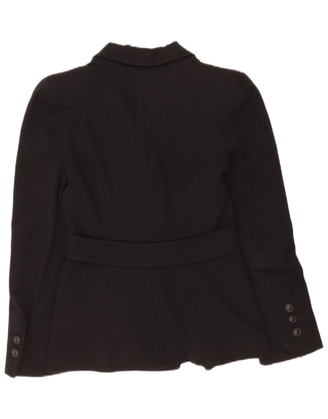 Hobbs Dame 3 Button Blazer Jacket UK 8 Small Black Viscose