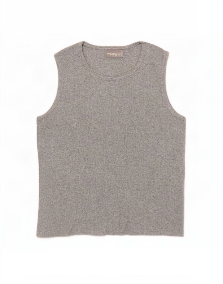 Wrangler Débardeur pour femme UK 14 Large Gris