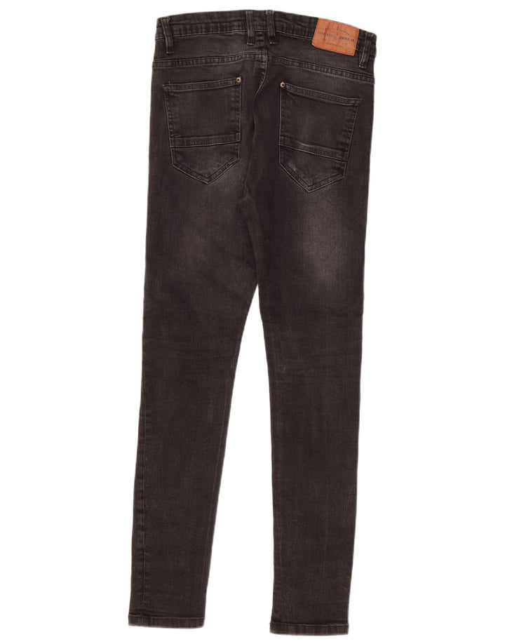 Jeans slim da uomo Zara EU 40 medio W31 L30 neri