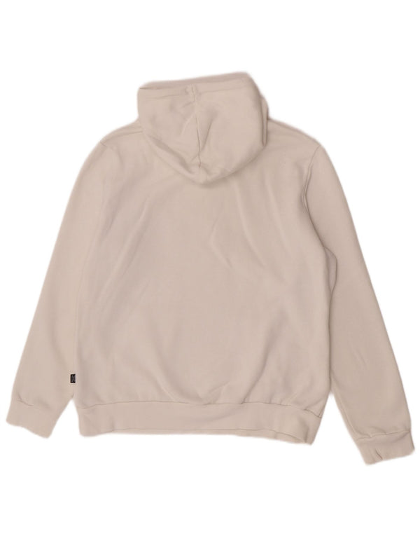 Felpa con cappuccio da donna Puma UK 16 grande bianca