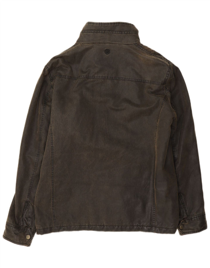 Fat Face Herre vokset bomuldsjakke UK 38 Medium Brown