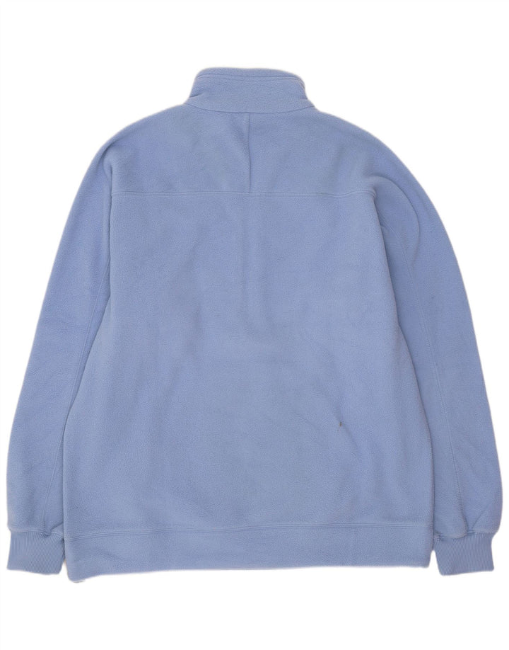 Champion Herre lynlås-hals Fleece Jumper Stor Blå Polyester